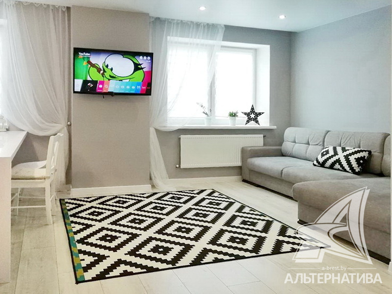  64кв.м., комнат 2, г. Брест (ВУЛЬКА)
