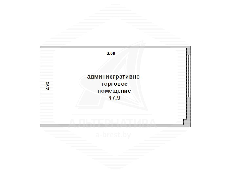  17.9м.кв. Центральная