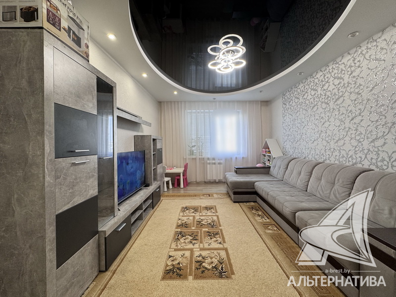  61.8кв.м., комнат 2, г. Брест (ВУЛЬКА)