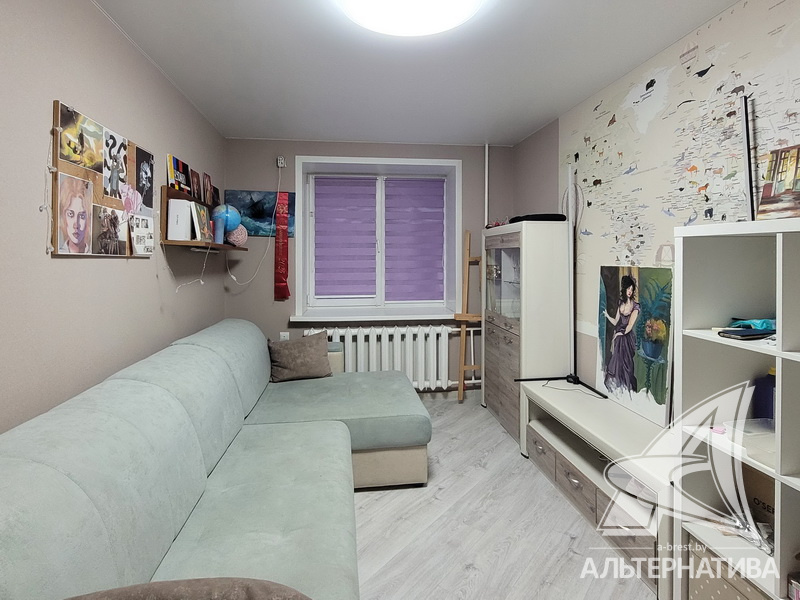  71.5кв.м., комнат 3, г. Брест (ДУБРОВКА)