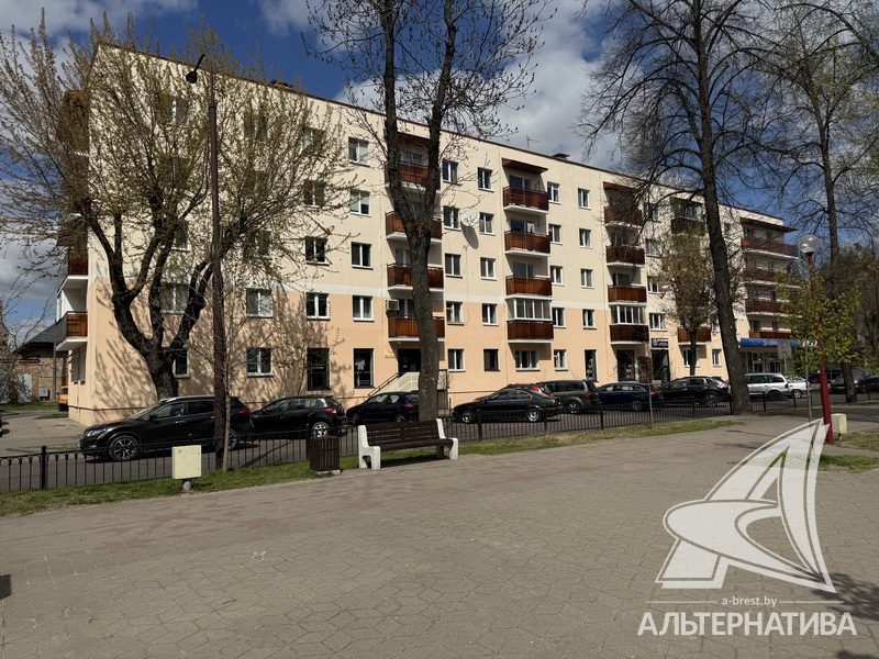  58.8кв.м., комнат 3, г. Брест (ЦЕНТР)