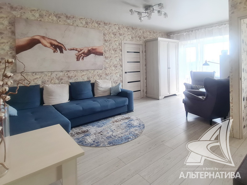 44.9кв.м., комнат 2, г. Брест (ЦЕНТР)