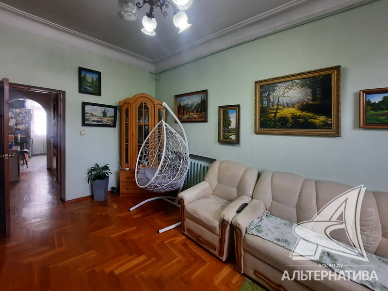 51.3кв.м., комнат 2, г. Брест (ЦЕНТР)