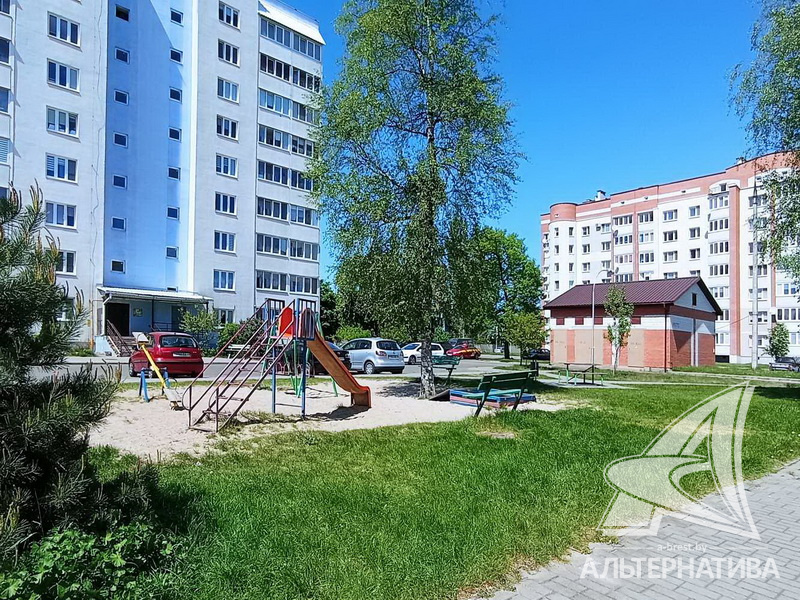  45.2кв.м., комнат 2, г. Брест (ДУБРОВКА)