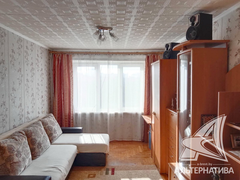 Квартира 49.3кв.м., комнат 2, г. Брест (ВОСТОК) (1985)