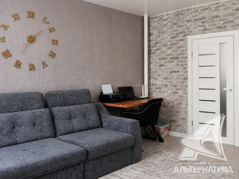  43.7кв.м., комнат 2, г. Брест (ЦЕНТР)