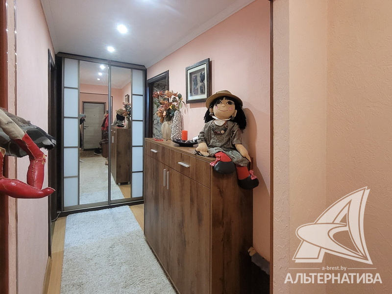  54.4кв.м., комнат 2, г. Брест (ЦЕНТР)
