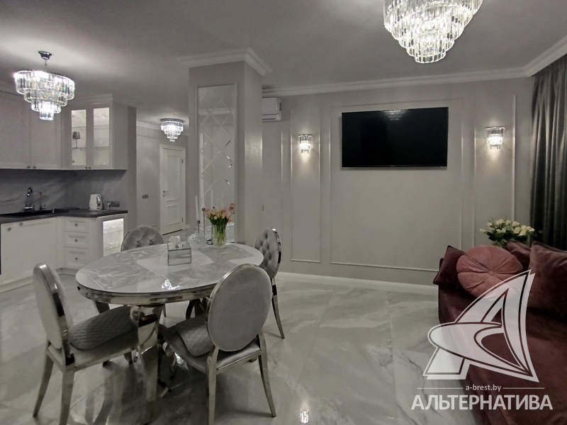  53.4кв.м., комнат 2, г. Брест (ЦЕНТР)