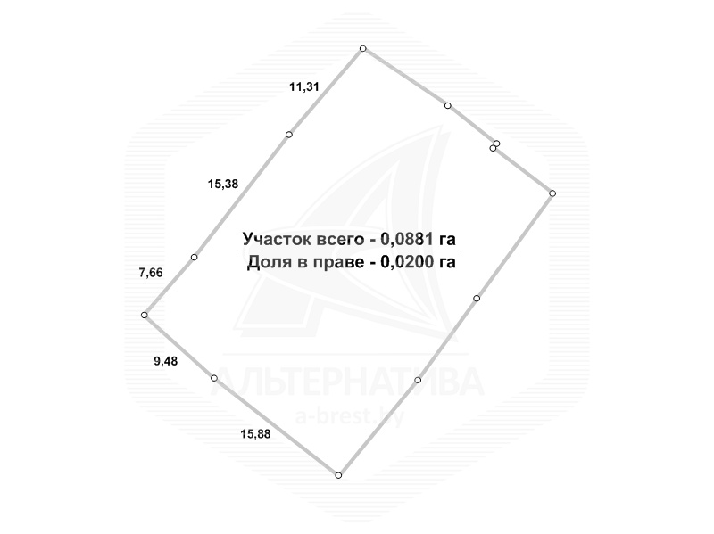  70.3кв.м., комнат 3, Кобринский р-н