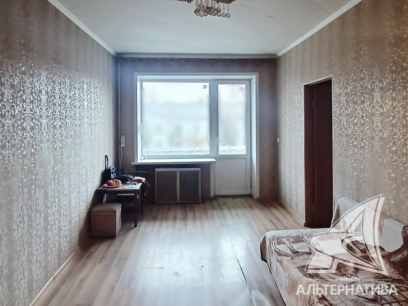 Квартира 44.2кв.м., комнат 2, г. Брест (ЦЕНТР) (1960)