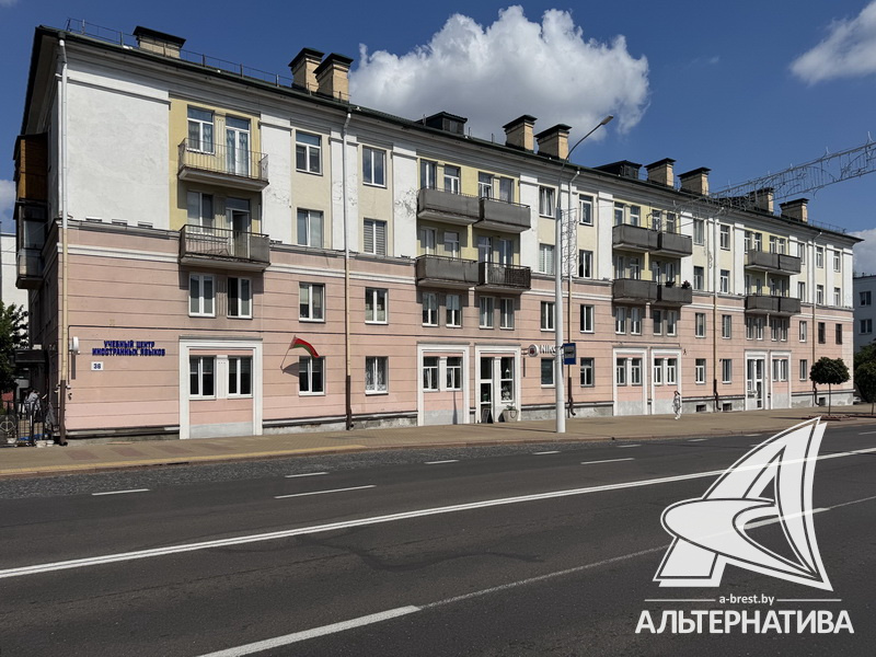  75.5кв.м., комнат 3, г. Брест (ЦЕНТР)