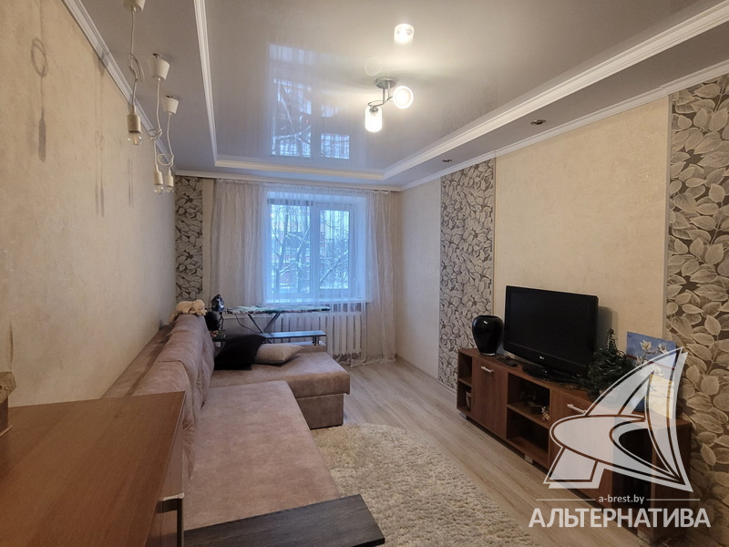  54.4кв.м., комнат 2, г. Брест (ЦЕНТР)