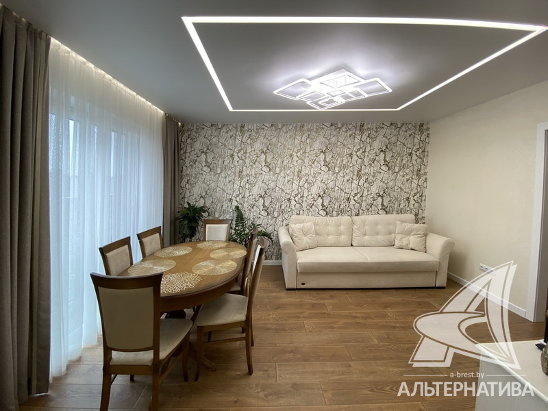 84.1кв.м., комнат 3, г. Брест (ВОСТОК)
