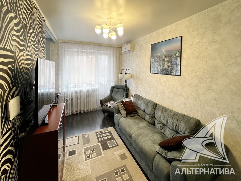  56.2кв.м., комнат 3, г. Брест (ЦЕНТР)