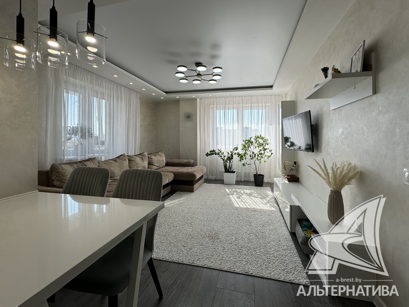  80.5кв.м., комнат 3, г. Брест (ВУЛЬКА)