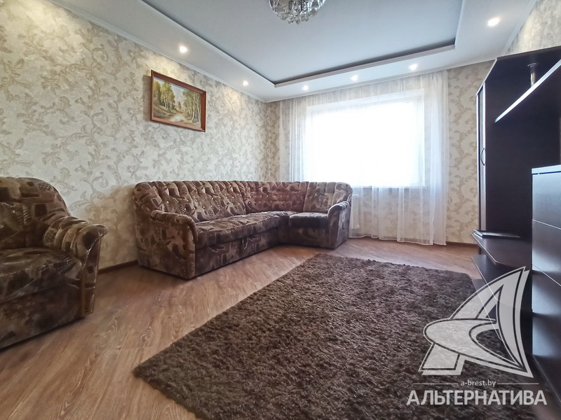  53.8кв.м., комнат 2, г. Брест (ДУБРОВКА)