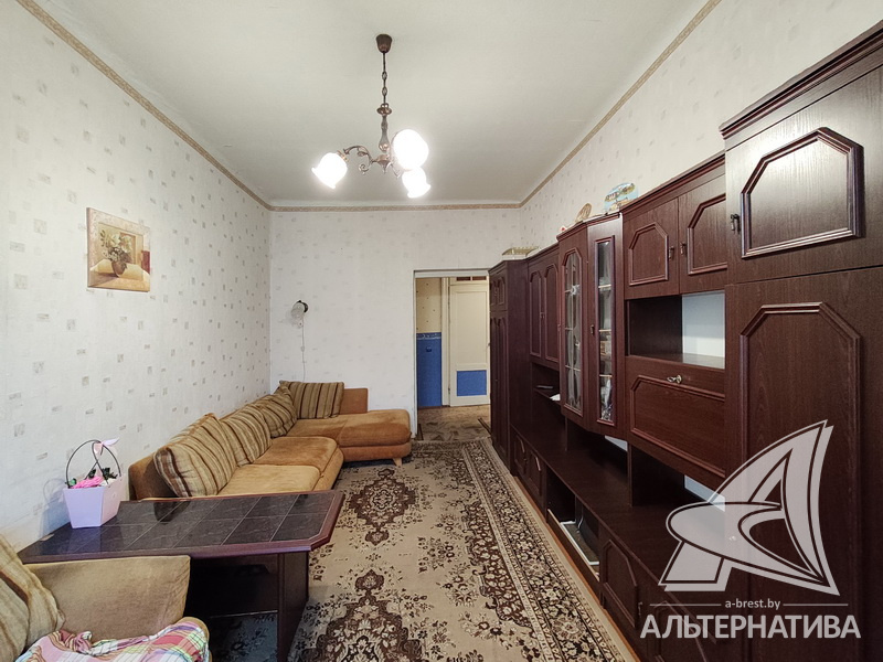  51.6кв.м., комнат 2, г. Брест (ЦЕНТР)