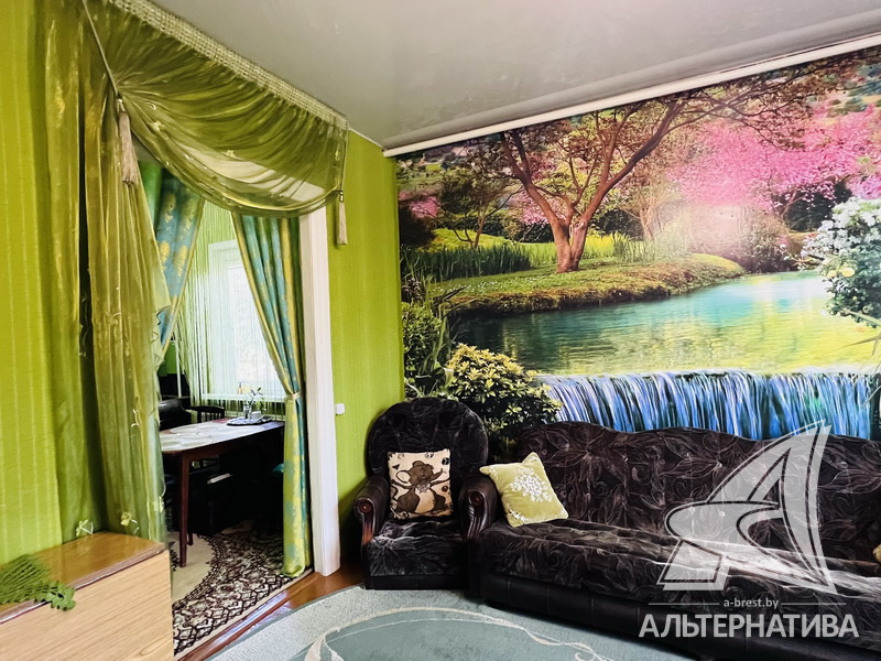  56.4кв.м., комнат 2, г. Брест (РЕЧИЦА)