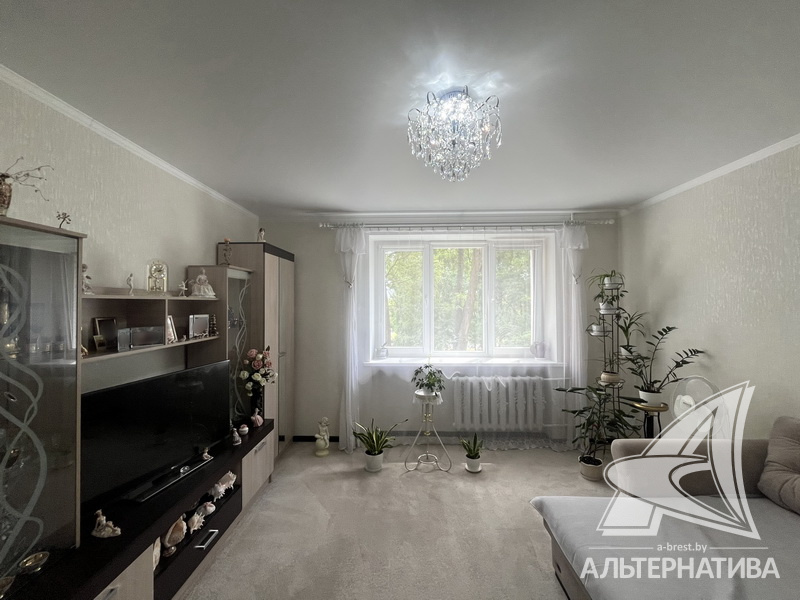  48.2кв.м., комнат 2, г. Брест (ЦЕНТР)