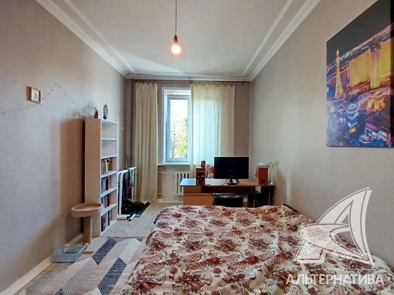  62.2кв.м., комнат 2, г. Брест (ЦЕНТР)