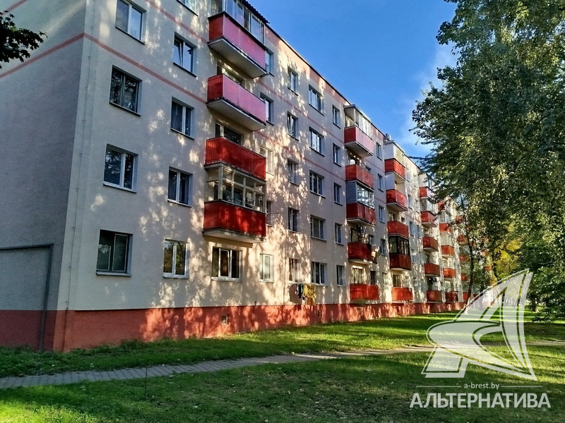 Квартира 46.6кв.м., комнат 2, г. Брест (ЗАВОДСКАЯ) (1966)